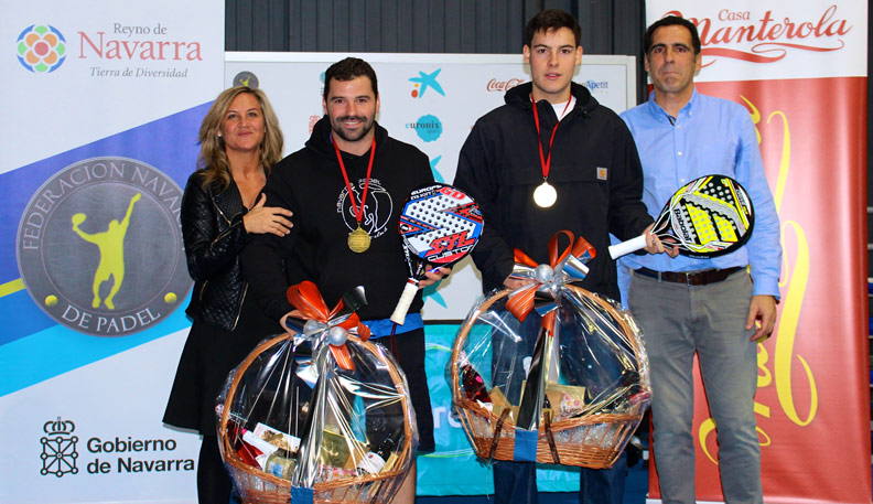 I&ntilde;igo Zaratiegui - Ignacio Santos, y Maite Gabarrus - Cristina Torrens, campeones navarros absolutos 2014